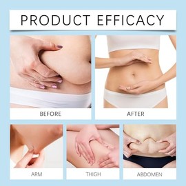 ARCHIDATE Crema Reafirmante Para Abdomen B Flat, Crema Reafirmante Y Tonificante Para Abdomen, Muslos Y Glúteos, Loción Corporal Hidratante Y Reafirma