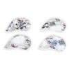10pcs Golf Iron Covers Skull Pattern PU Scratch Proof Club