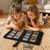4 Pocket Card Binder Holds 440 Cards, Trading Card Binder