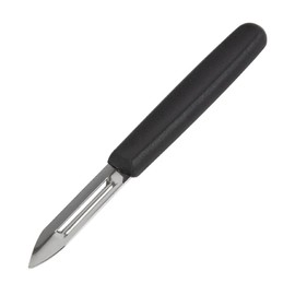 Vogue Vegetable Peeler, Black, Double Sided Stainless Steel Blade, Nylon handle, Potato Peeler, Suitable for Any Type of Vegetables, Professional & Home Kitchen Use, D050