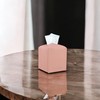 Connsole Casa Premium PU Leather Tissue Box Holder - Elegant