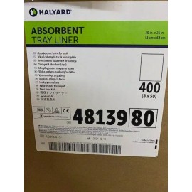 HALYARD (CASE OF 400) HALYARD 48139 ABSORBENT TRAY LINER 20" X 25"