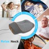 HMEEN 3 in 1 Neck Massager Pillow with Heat,Vibration &
