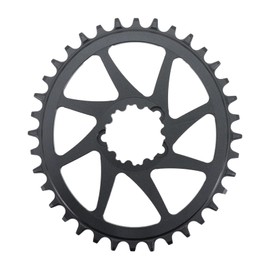 DJC Bike Chainring Direct Mount 3mm Offset Oval Chainring for Sram GXP Interface Crankset Aluminum Lightweight 30 32 34 36 38 Tooth (28T)