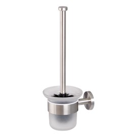 Piazza Bathroom Range WC Brush Holder made of High-Quality Stainless Steel Wall-Mounting