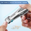 New Nail Clippers for Men, 2024 Upgrade Angled Head Toe