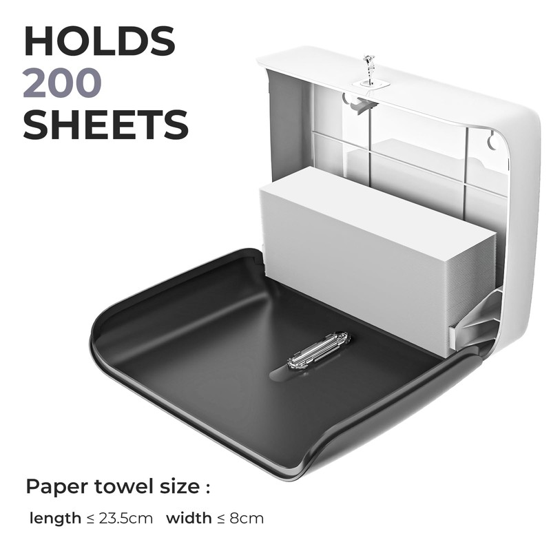 Bertreno Commercial Paper Towel Dispenser Wall Mount Paper Hand Towel