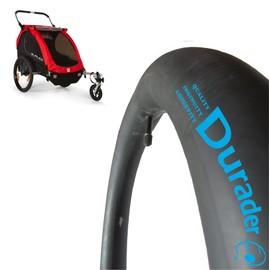 Rear Tube for Burley Honey Bee Bike Trailer and Stroller - 2 Child - Red