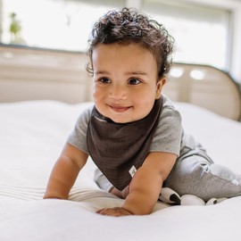 Burt's Bees Baby Infant Bibs, 100% Organic Cotton Drool Cloths, Newborn Essentials