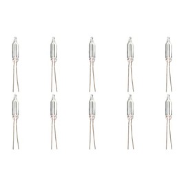 10 Pcs Light Neon Bulb 0.25 W T2 Wire Terminal NE2H C2A Indicator Compatible with Memotronics | #AA69RK