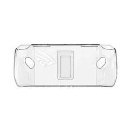 LICHIFIT ASUS ROG Ally Game Console Hard PC Case Cover with Folding Stand Clear Shell with Back Support