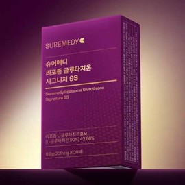 Suremedi Liposome Glutathione Signature 9S 28 sheets, 1 box, 4 week supply / 슈어메디 리포좀 글루타치온 시그니처 9S 28매 1박스 4주분