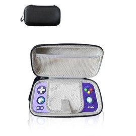 BOVUGAC Case for Anbernic RG476H/Anbernic RG477M, Portable Bag for RG476H/RG477M,Premium Cloth,Scratch Resistant and Drop Resistant,Bag dimensions: 19.5x11x4cm.(Black)