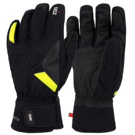 SEiZ Unisex Adult Gloves Flexible Black 6.5