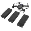 3PCS Drone Lithium Battery 1800MAH 3.7V Rechargeable Quadcopter Drone Battery