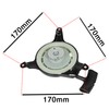 Spares2go Pull Cord Recoil Starter compatible with Honda HRB475 HRB535