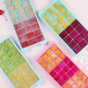Ice Cube Mold with Lid, Freezer Storage, Durable, Household Container,
