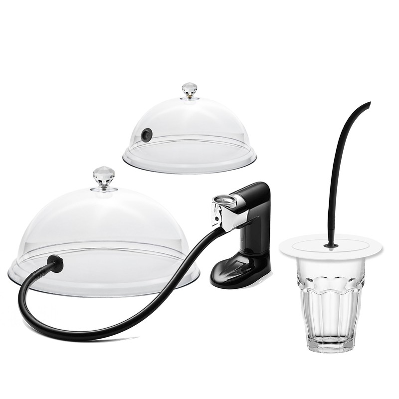 Smoking Gun Domes with Free Cocktail Smoker Disc for Use