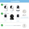 Derebir Baby Monitor Wall Mount Compatible with TP-Link Tapo C200/