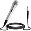 Pyle micrófono dinámico con cable - micrófono profesional unidireccional de
