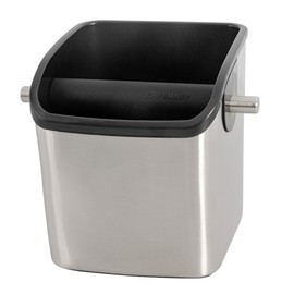 Coffee Knock Box Espresso Accessories - Home Use Small Coffee Puck Knock Box Stainless Steel for Espresso Machine Coffee Grounds