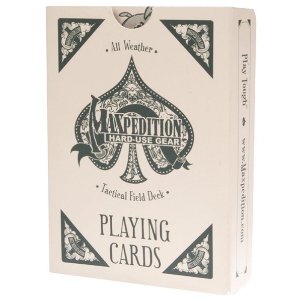 Maxpedition TACFIELDDECK Tactical Field Deck All Weather Playing Cards