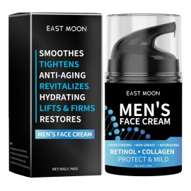 Em Crema Facial Hombres Anti Edad, Reafirmante, Hidratante