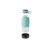 Lekue Bottle To Go reusable water bottle, 20 ounce, Turquoise