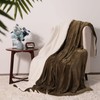 NANPIPER King Size Blanket Warm Sherpa Blanket, Soft Fleece Throw