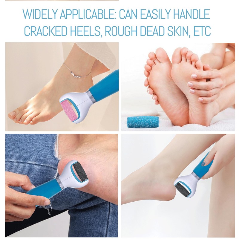 Pack of 9 Mineral Replacement Rollers for Scholl Callus Remover,