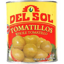 Del Sol Whole Tomatillos #10 Can By TableTop King