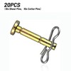 738-04124 Shear Pins, 738-04124A and 714-04040 Cotter Pins for MTD