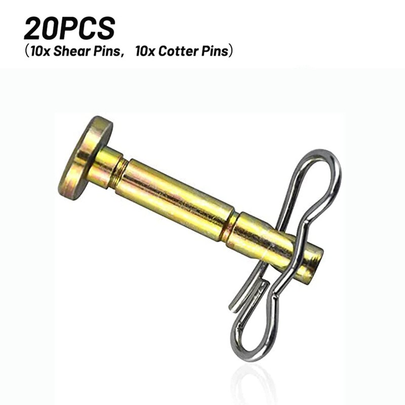 738-04124 Shear Pins, 738-04124A and 714-04040 Cotter Pins for MTD