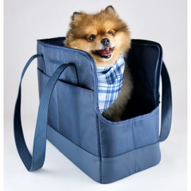 Pet Carrier for Small Dogs Cats and Puppy from OSKAR&FRIENDS | Sturdy Dog Tote Bag | Vegan Dog Purse | Cat Carrier Purse | Dog Carriers for Small Dogs |Pet Tote for Pets Under 15lbs