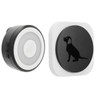Wireless Pet Doorbell with Transmitter Receiver 4 Flashing Modes Touch