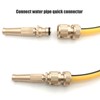 Hose Quick Connector Nipple Nozzle Water Sprayer Kit Garden Watering