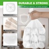 PANSUN Selected 100 Counts Small Bin Bags,5l Bin Liners,42cm*50cm Pedal
