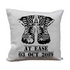 At Ease Military Retirement Gift Pillow
