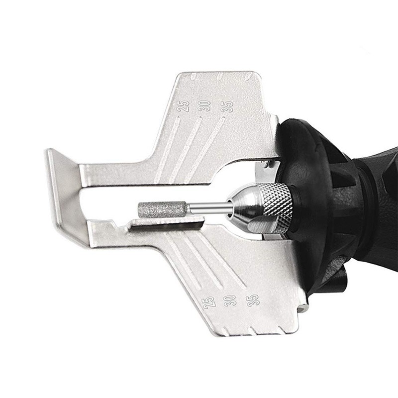 Mesee 2 Packs Chainsaw Sharpening Attachment Kit, Chains Saw Sharpener