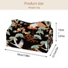 2 Pack Tissue Box Cover Holder, Retro Animal Rooster Rectangle