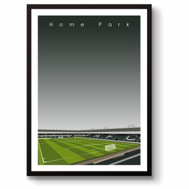 GroundDesigns PLYMOUTH ARGYLE Football Gift HOME PARK Stadium Art Unframed A3 Print PAFC