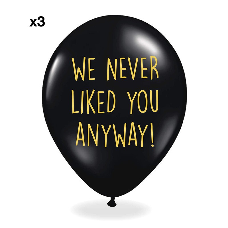 Sass Party & Gifts Office Leaver Funny Balloons - Pack