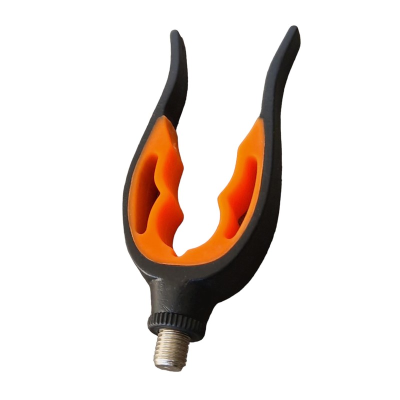 Coarse Fishing Rod rest heads with adjustable head and gripper