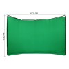 13.12*7.87ft Photography Backdrop Stand Kit with Green Cloth For Photo