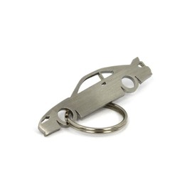 Streetculture Stainless Steel CarShape Keyring - S15 Silvia Car Shape JDM Turbo Parts Accessories, multicoloured