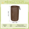 YELARXI Stuff Sack, Nylon Waterproof Storage Sacks Portable Drawstring Dry