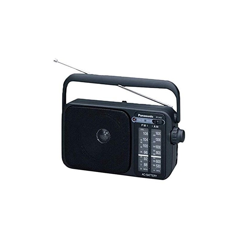 Panasonic 2400DEB-K Portable Radio AM/FM with AC or DC operation.