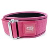 PR Quick-Lock Hybrid Weightlifting Belt - Pink - Size: Small