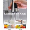 BLYLUND Kitchen Faucets with Soap Dispenser, Brushed Nickel Kitchen Faucet
