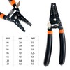 Quick Change Crimping Tool Kit with Box Multifunction Ratcheting Wire